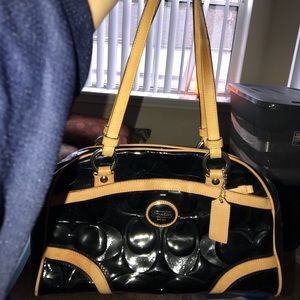 Leather Coach Purse